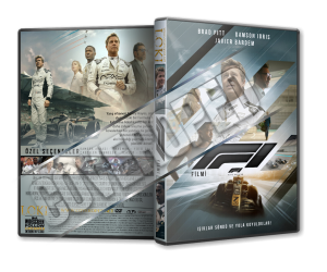 F1 Filmi - F1 The Movie - 2025 Türkçe Dvd Cover Tasarımı